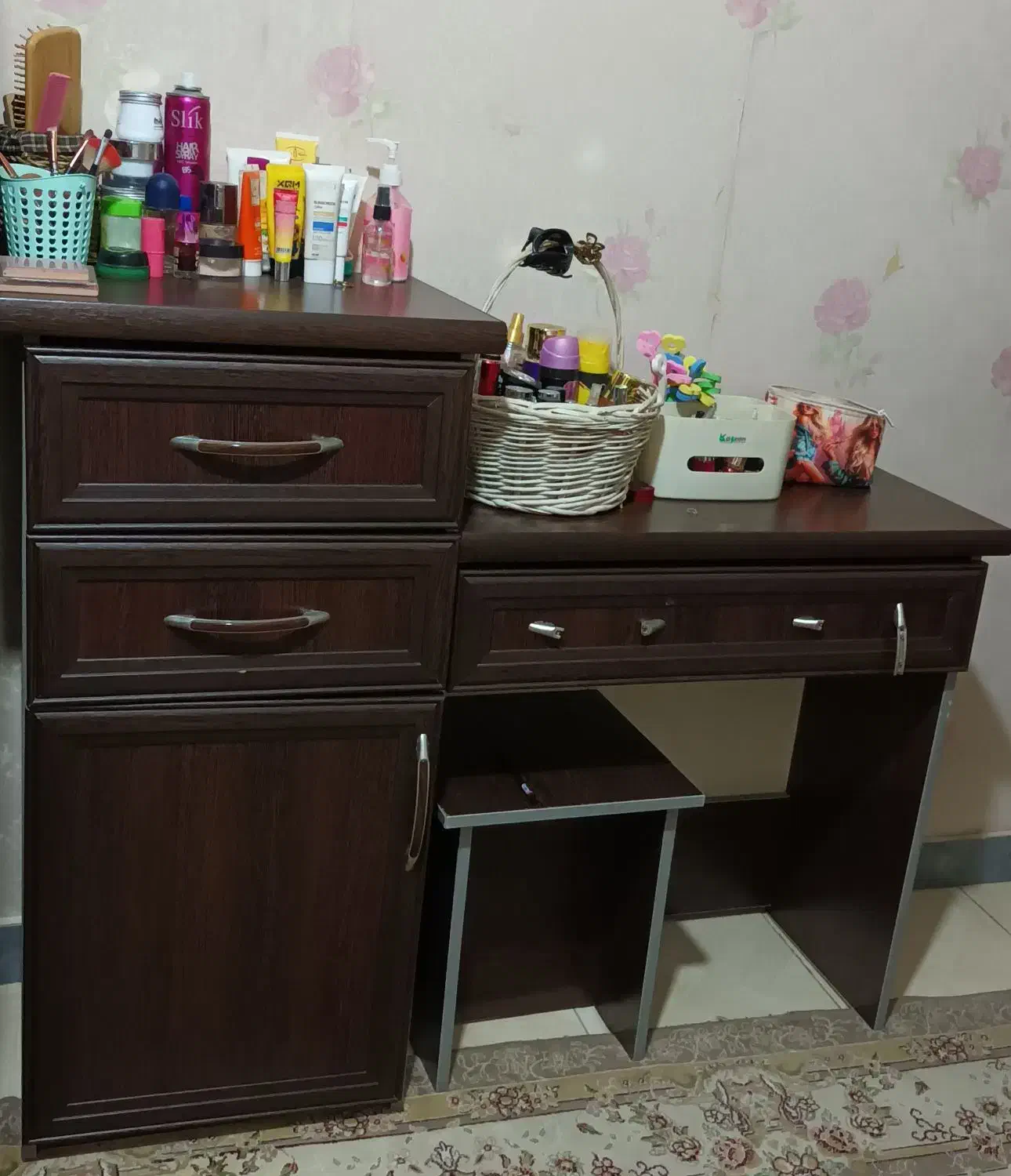 میز آرایش|جاکفشی، کمد، دراور|بهارستان, |دیوار