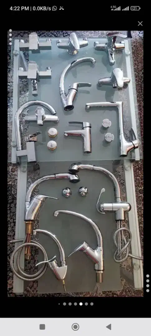 فروش ، نصب ، تعمیر شیرآلات با قیمتی اقتصادی|لوازم سرویس بهداشتی|شیراز, لشکری‎|دیوار