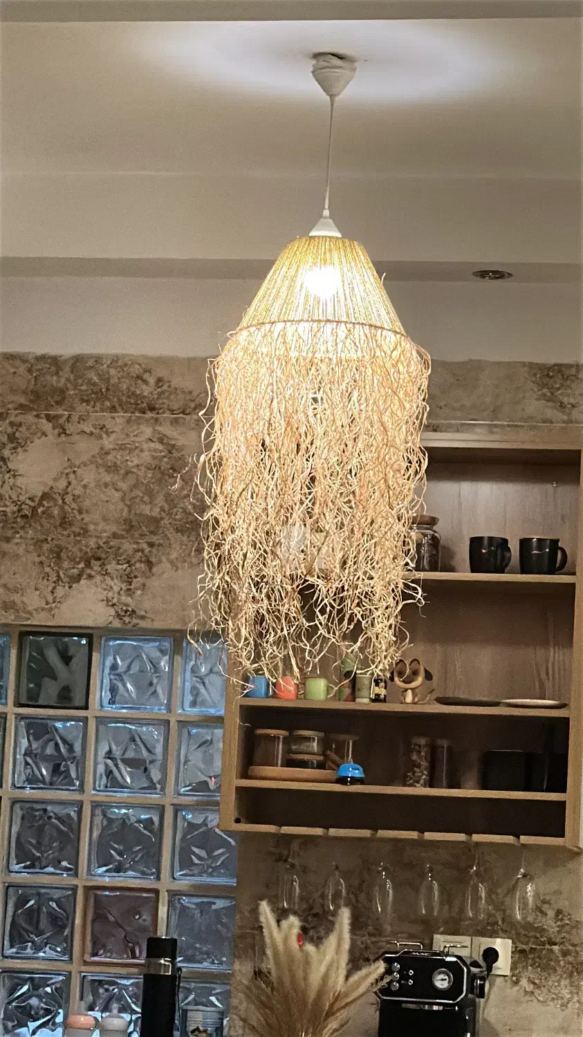 دکوری رافیا|لوستر و چراغ آویز|محمدشهر, محمدشهر|دیوار