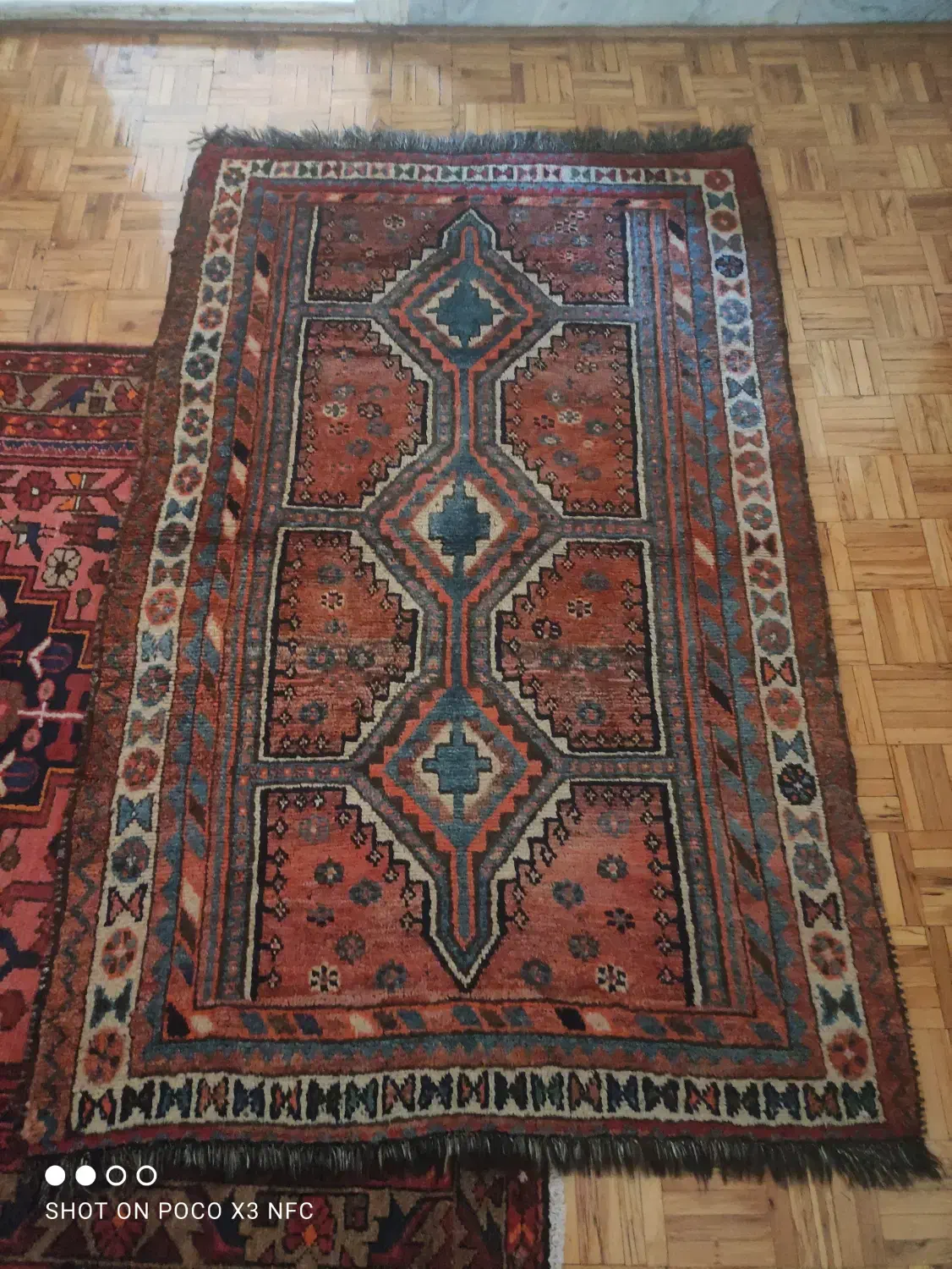 گبه دستباف ذرع و نیم|فرش|تهران, شهران جنوبی|دیوار