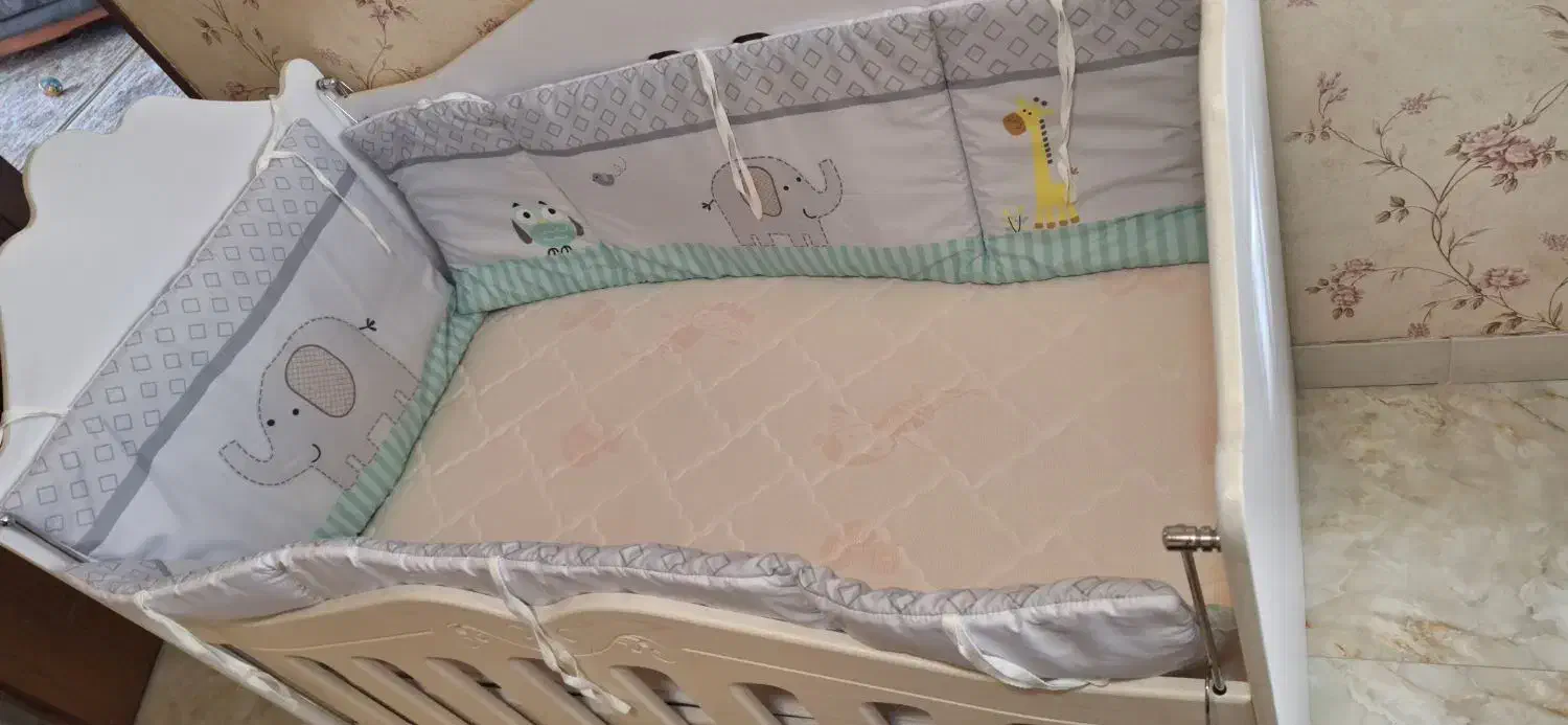 سرویس خواب نوزاد|تخت و سرویس خواب|لواسان, |دیوار