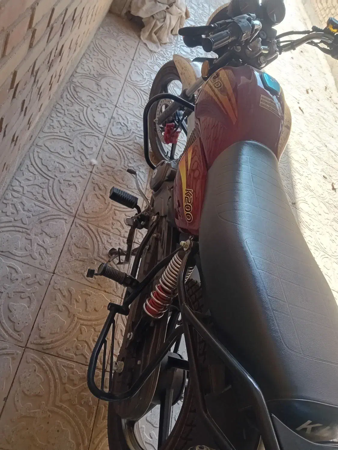 موتور سیکلت kLD200مدل۴۰۴|موتورسیکلت|اردکان, |دیوار