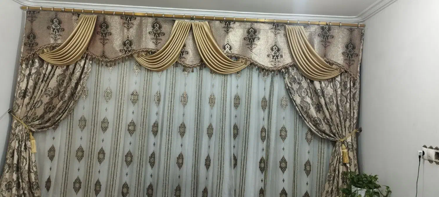 پرده|پرده، رانر، رومیزی|برازجان, |دیوار