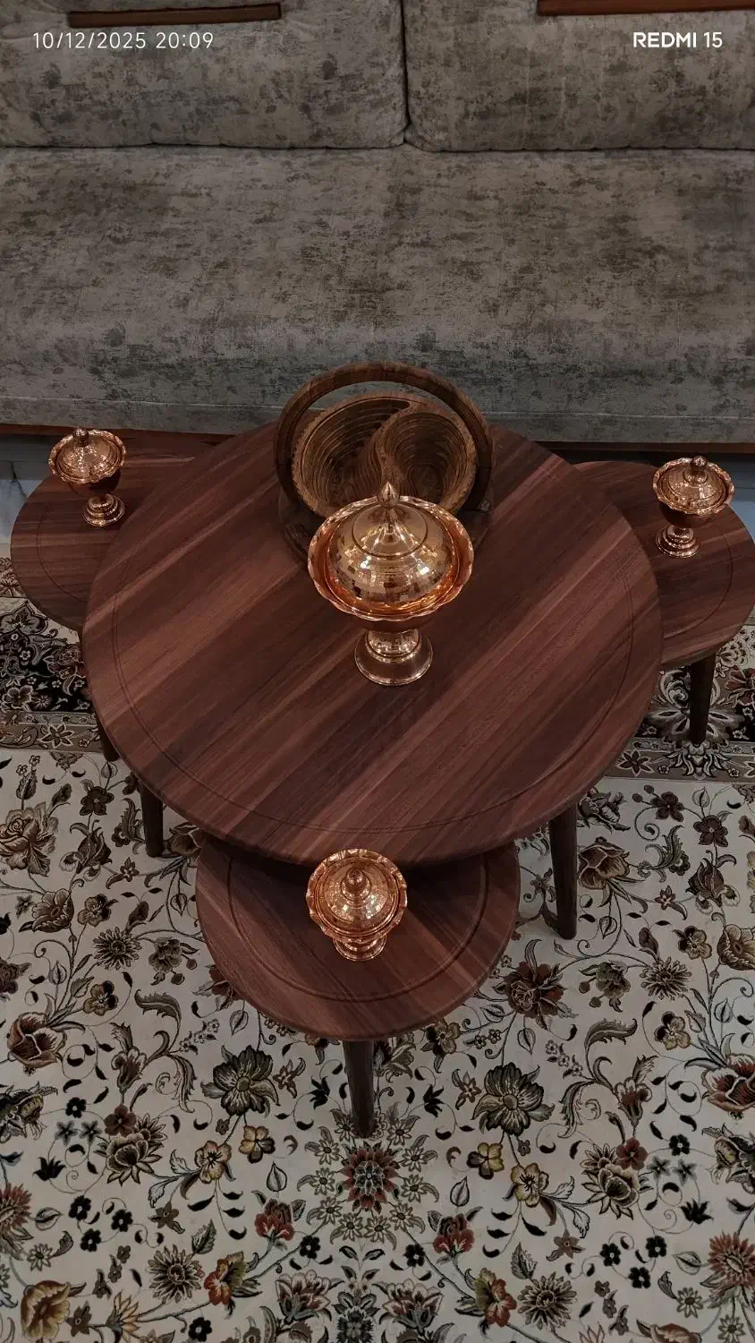 میز جلو مبلی مناسب جهیزیه|مبلمان خانگی و میز عسلی|تربتحیدریه, سرمحله|دیوار