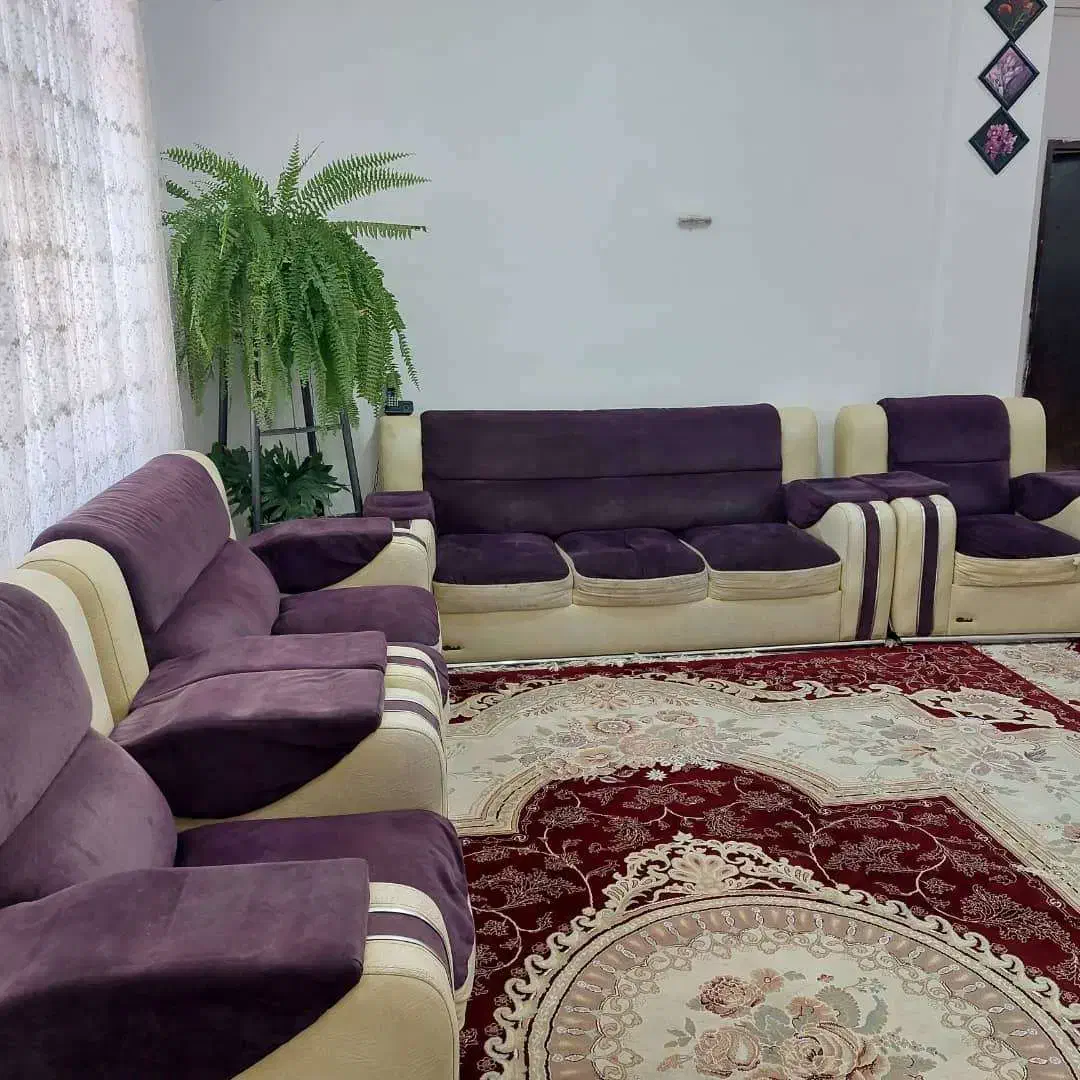 مبل 7 نفره با کیفیت و خوش ساخت|مبلمان خانگی و میز عسلی|سقز, |دیوار