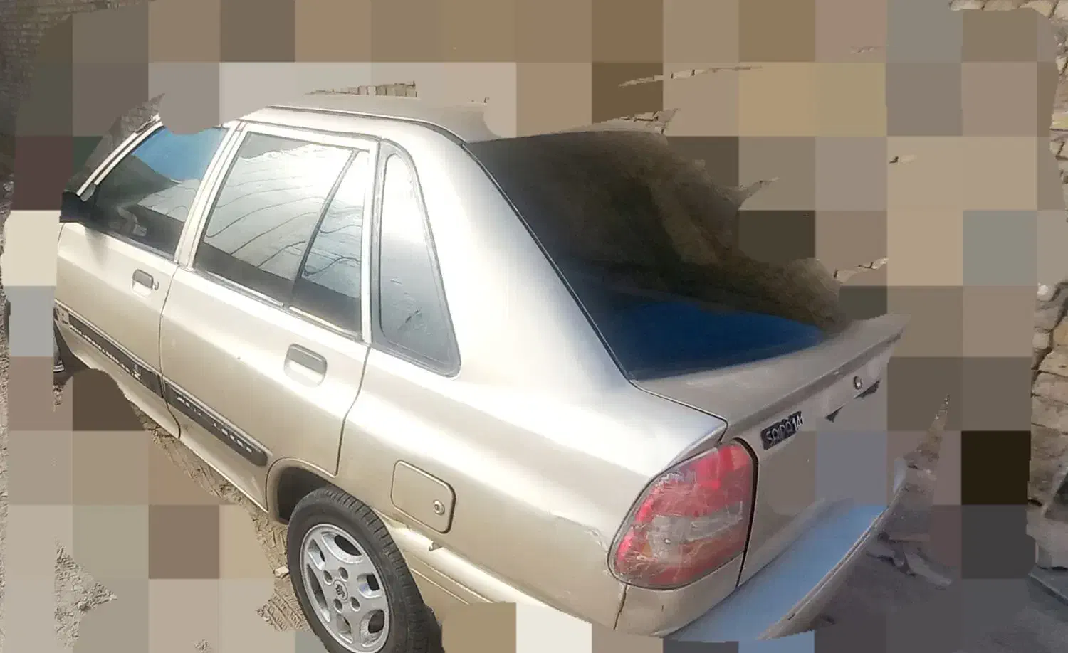 پراید بژ بروشی|خودرو سواری و وانت|بروجرد, |دیوار