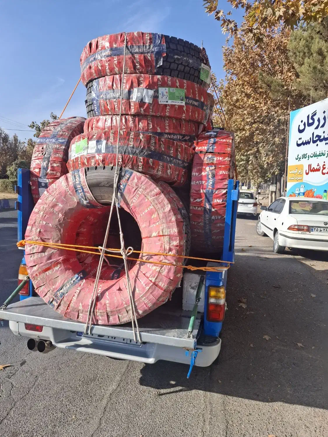 فروش لاستیک سنگین با اقساط ۶ ماهه در نطنز|قطعات یدکی و لوازم جانبی|نطنز, |دیوار