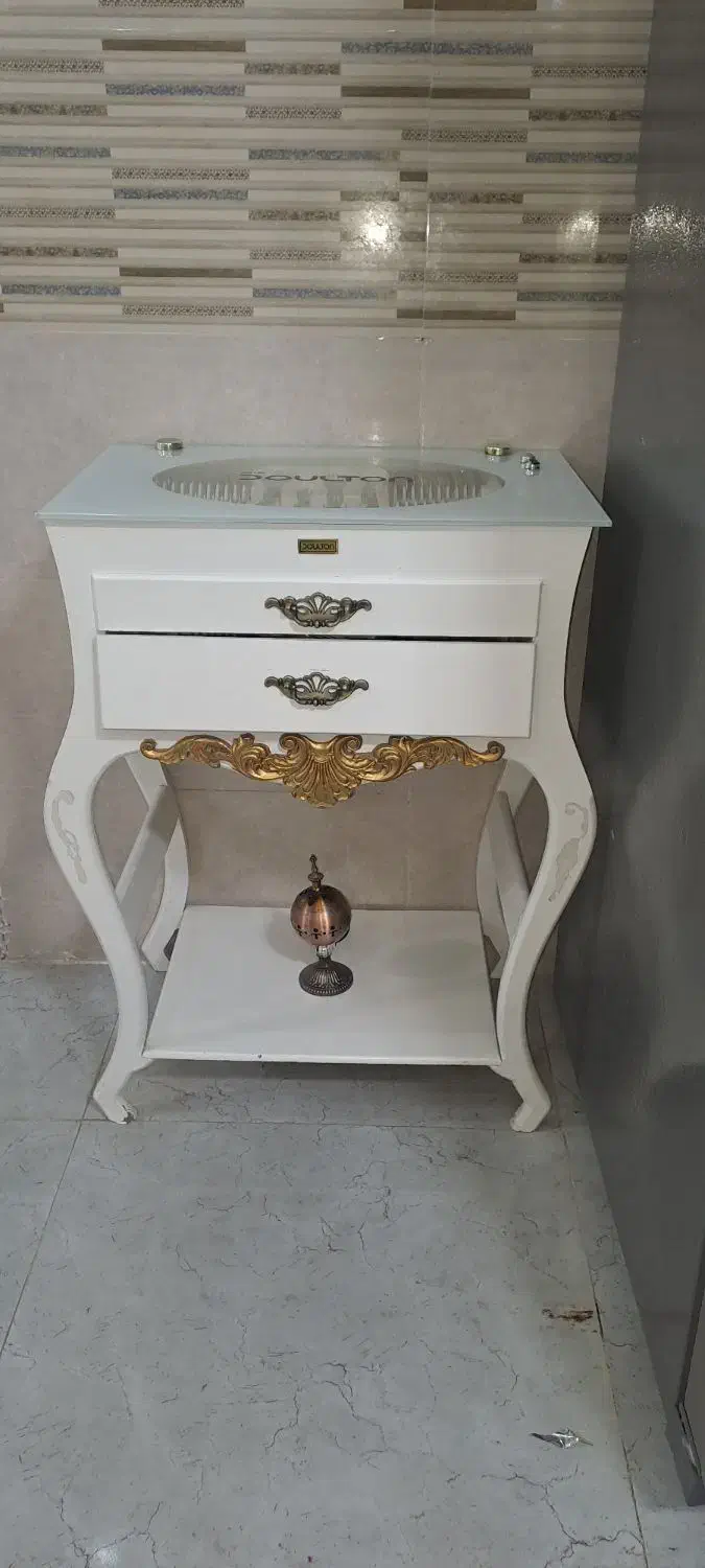 کنسول قاشق چنگال|بوفه، ویترین، کنسول|گلبهار, شهر جدید گلبهار|دیوار