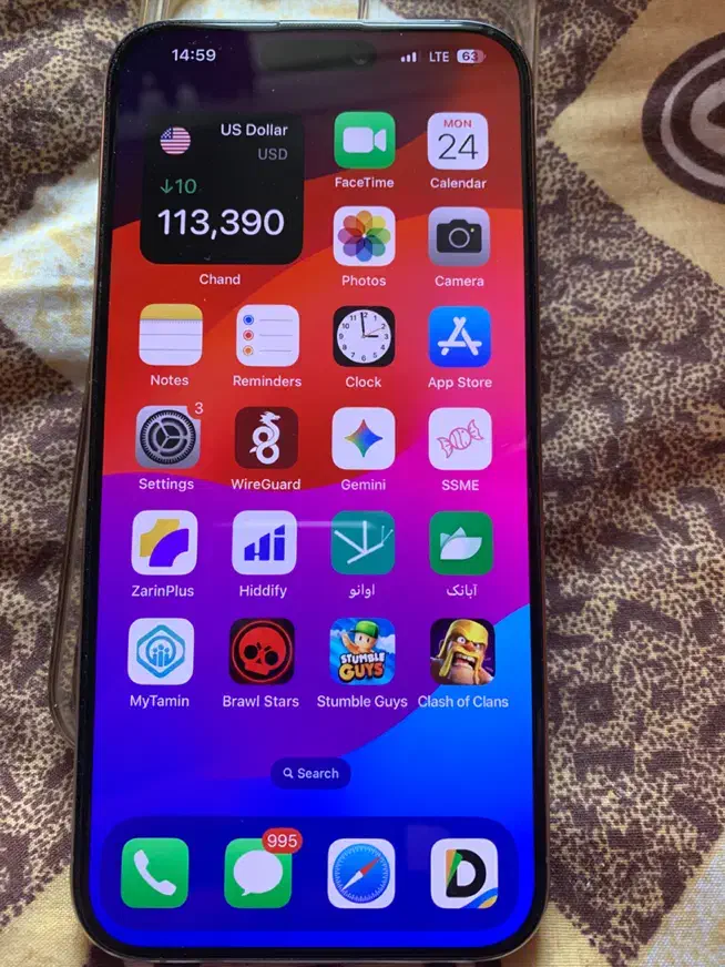 iphone 15 promax 256 gig zaa|موبایل|تهران, شیخ هادی|دیوار