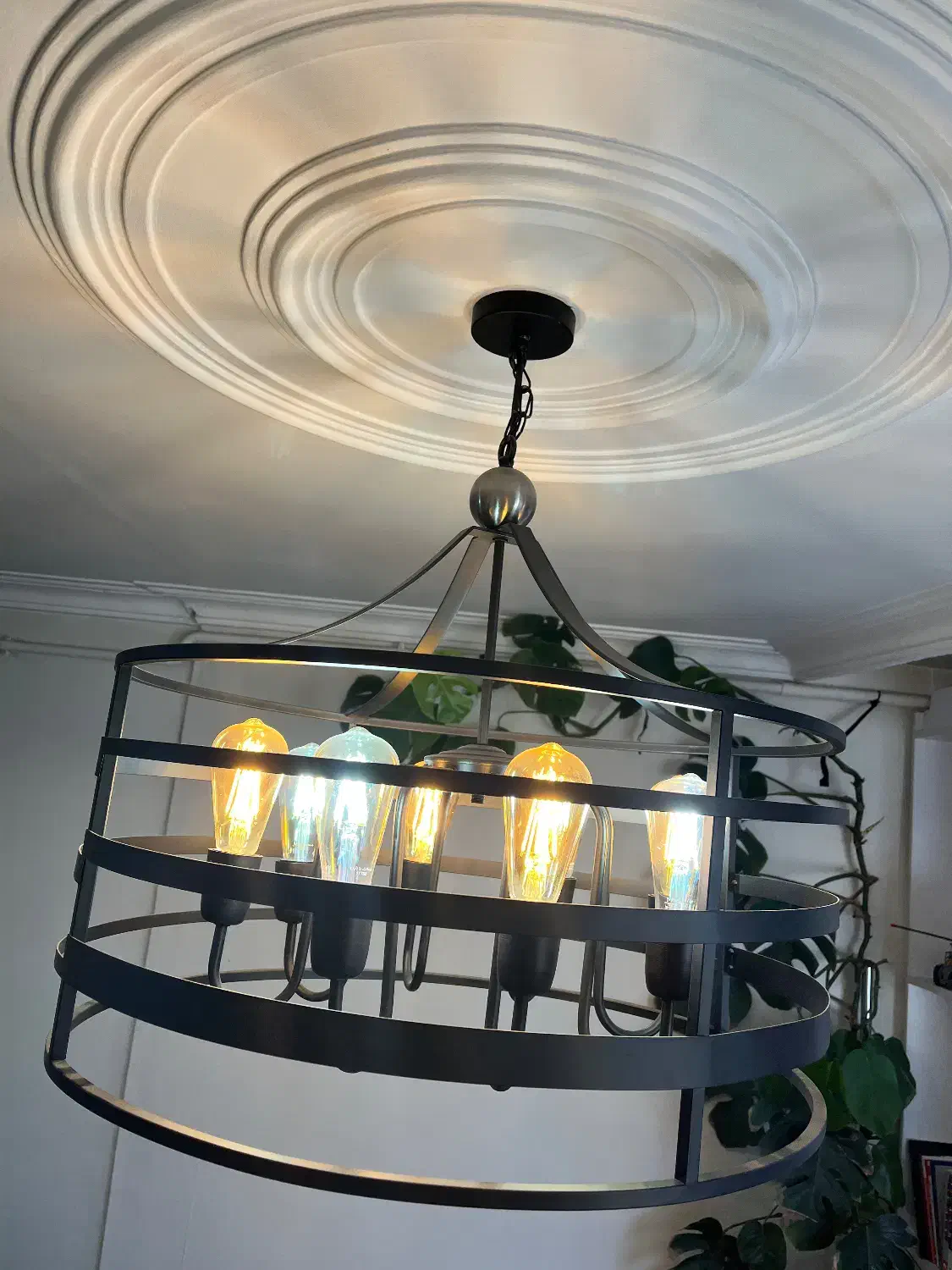 لوستر فلزی|لوستر و چراغ آویز|همدان, |دیوار