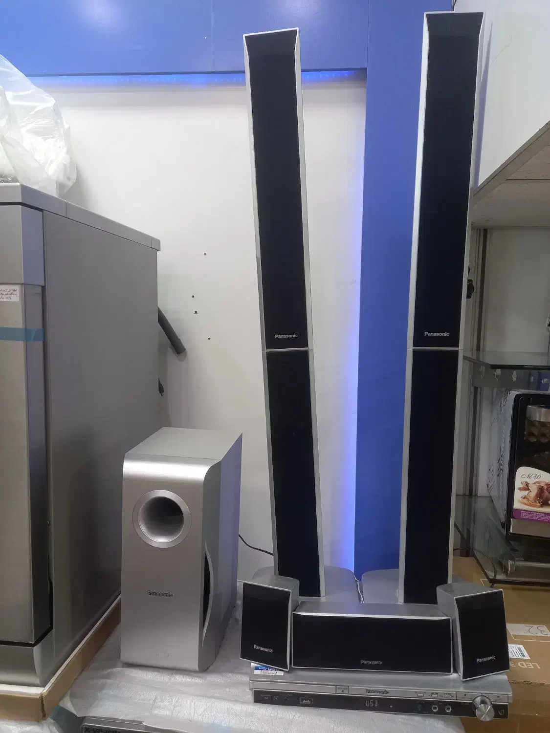 سینمای خانگی پاناسونیک اصل مالزی صدای عالی|سیستم صوتی خانگی|خوی, |دیوار