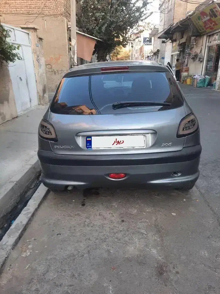 ۲۰۶ مدل ۸۷ تیپ ۳|خودرو سواری و وانت|تهران, شهرک طالقانی|دیوار