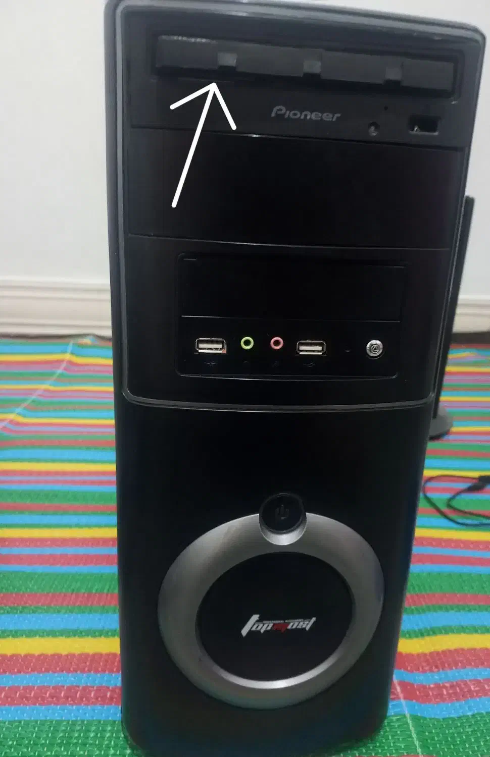 کیس پایونیر|قطعات و لوازم جانبی رایانه|صدرا-فارس, فاز ۱|دیوار