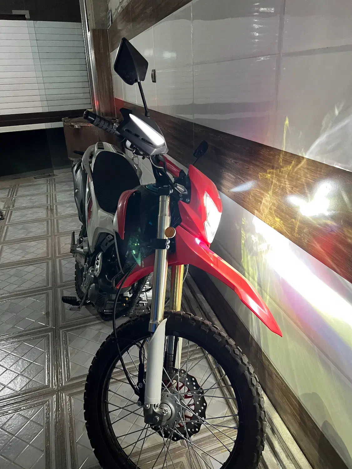 موتور طرح سی ار اف 200|موتورسیکلت|مهاباد (آذربایجان غربی), |دیوار