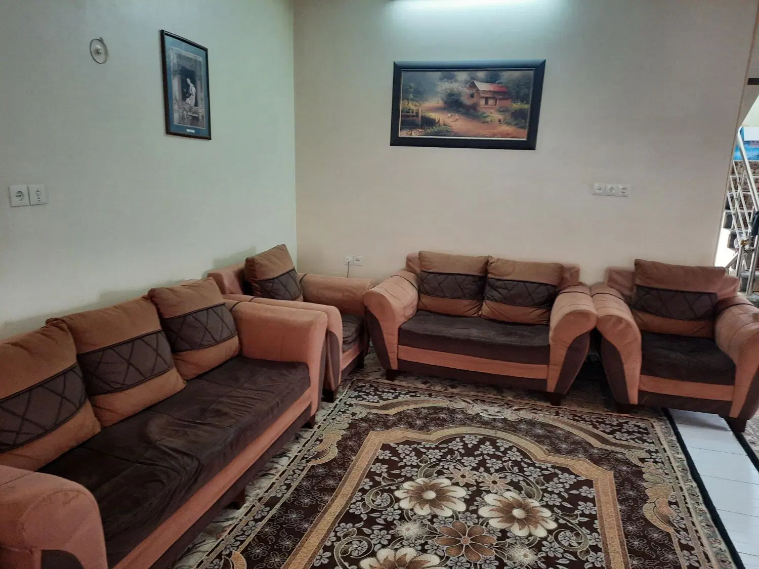 مبل راحتی ۷ نفره|مبلمان خانگی و میز عسلی|تهران, دستغیب|دیوار