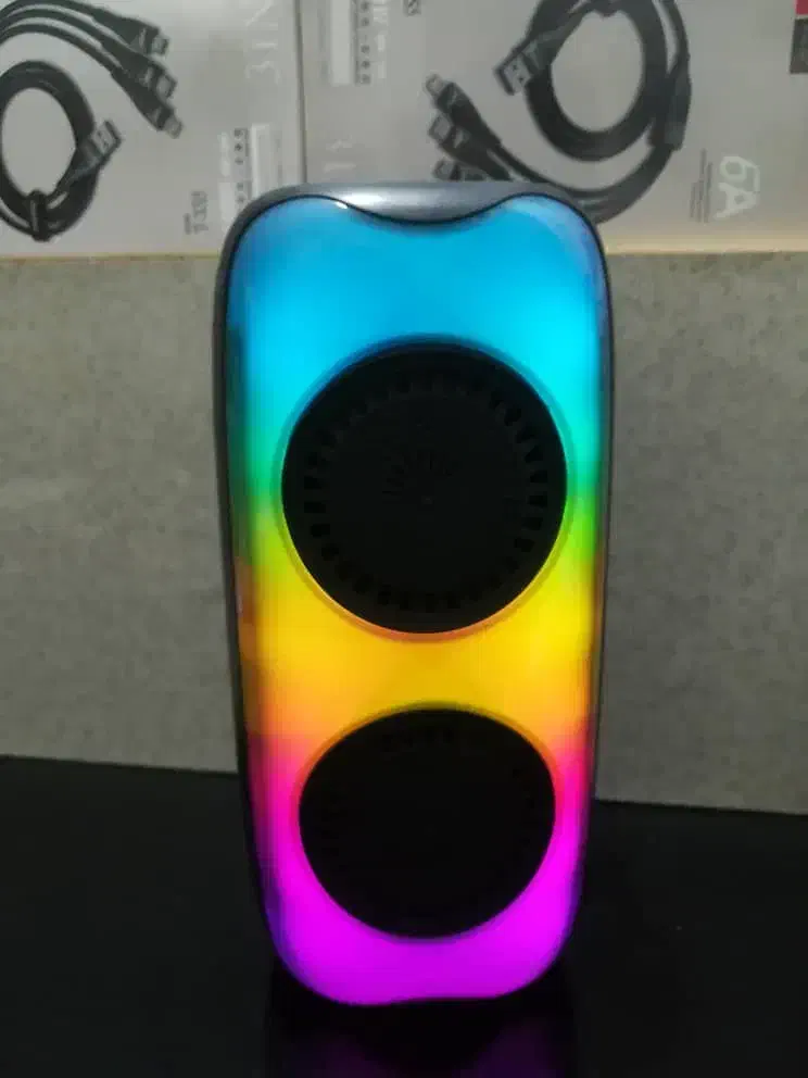 اسپیکر بلوتوثی ۳ اینچ دوبل رقص نور تمام صفحه|پخش‌کننده همراه|اراک, |دیوار