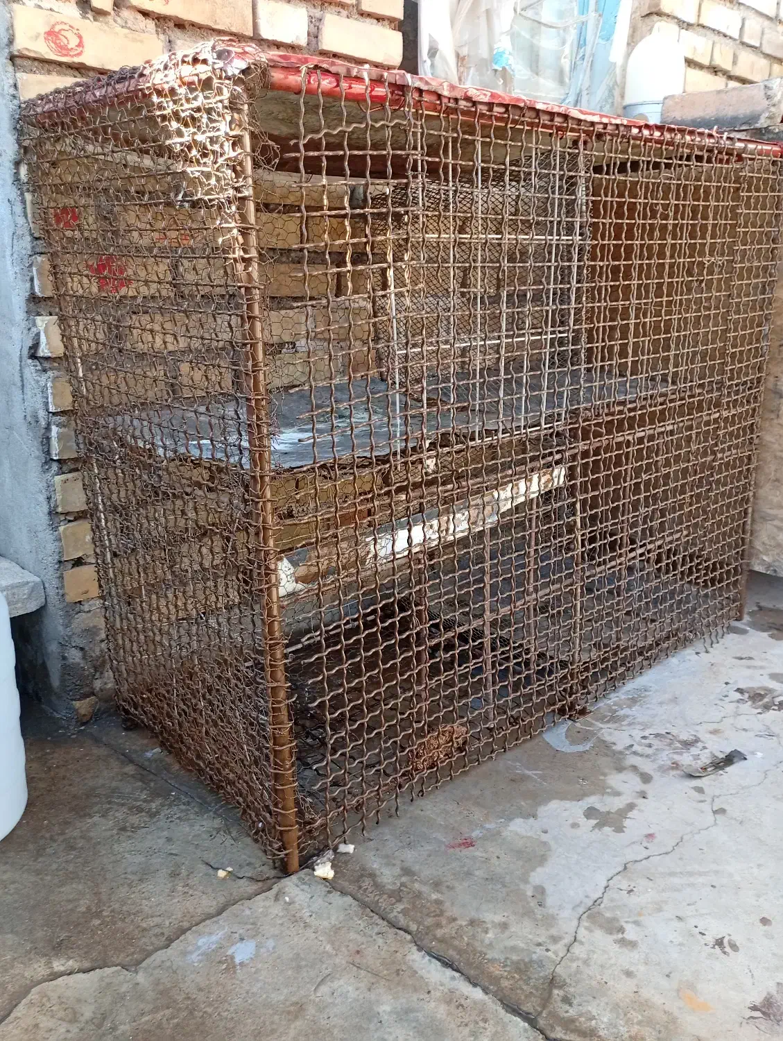 قفس چهار طبقه نو 1500تومن|لوازم جانبی حیوانات|مسجد سلیمان, |دیوار