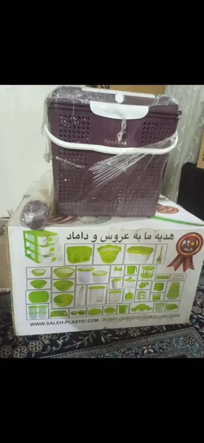 سرویس پلاسکو ۶۲ پارچه پیوند|ظروف نگهدارنده، پلاستیکی، یکبارمصرف|خمینیشهر, |دیوار