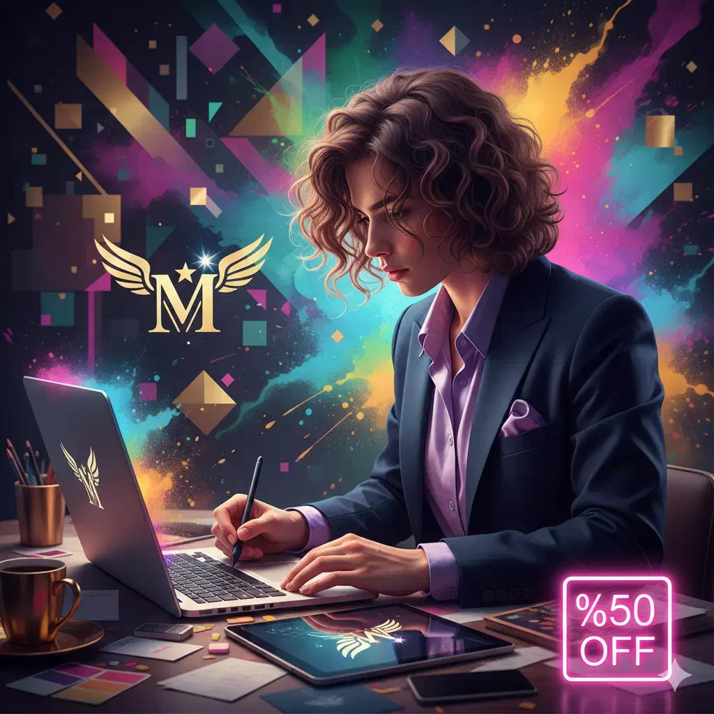 طراحی گرافیک حرفهای با ۸۰٪ تخفیف ویژه|خدمات رایانهای و موبایل|شهریار, شهرک شاهد|دیوار