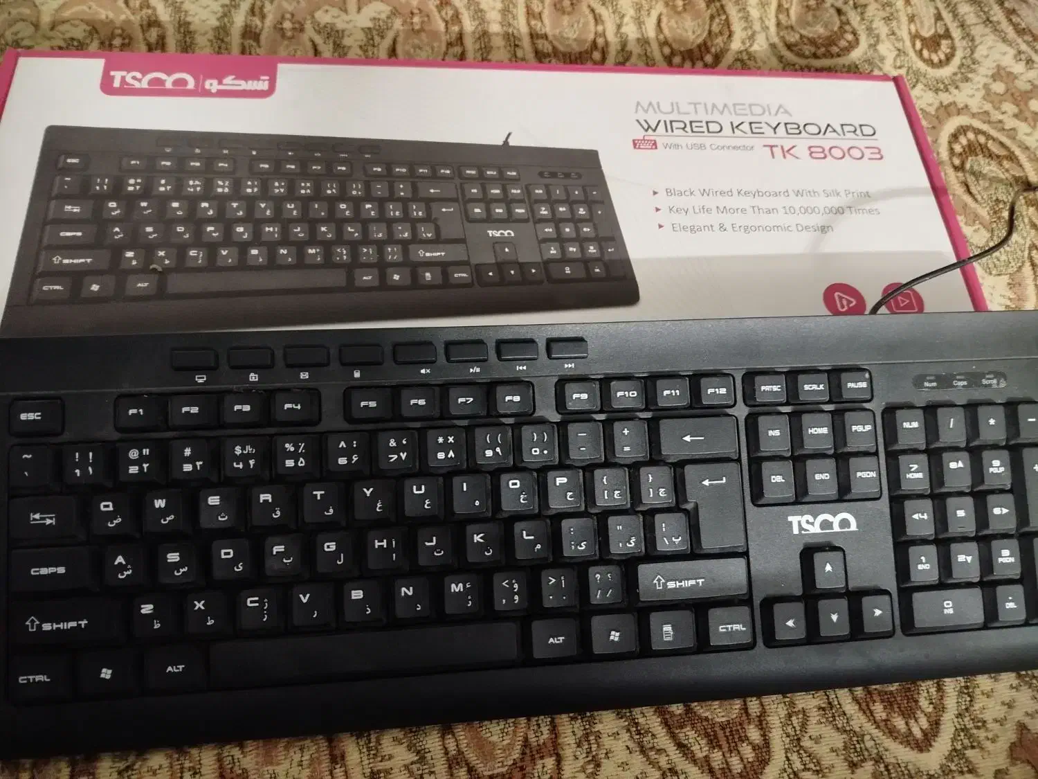 کیبورد تسکو|قطعات و لوازم جانبی رایانه|فردیس, سرحد آباد|دیوار