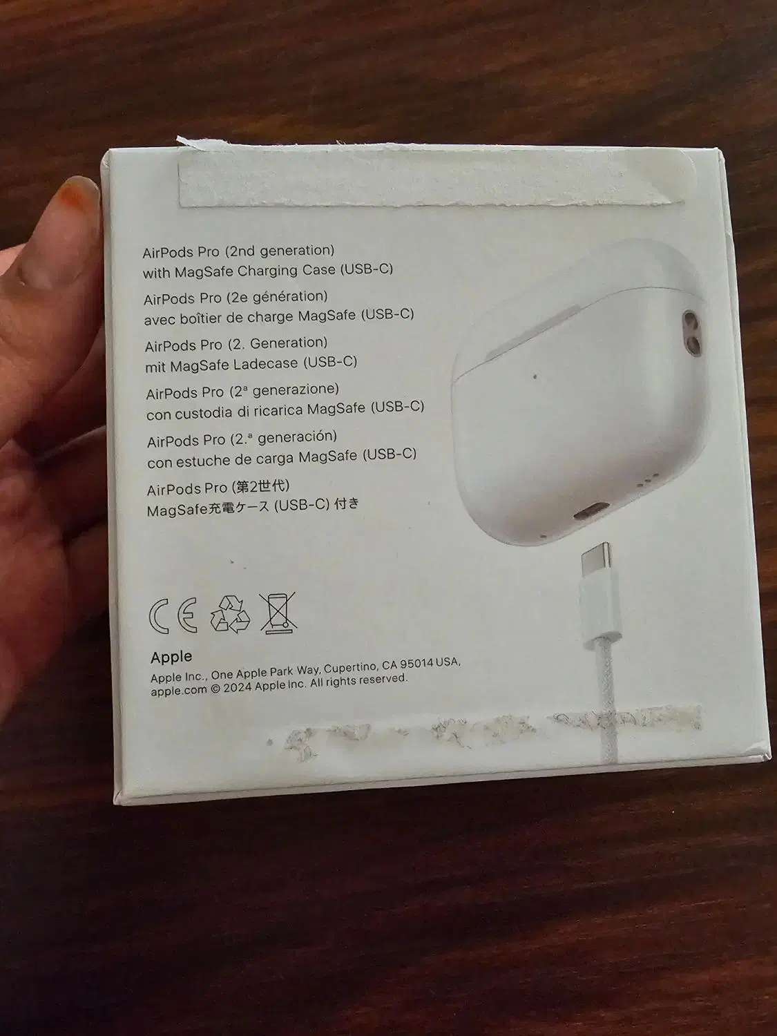 هدفون بلوتوثی اپل مدل AirPods Pro 2nd Generation|لوازم جانبی موبایل و تبلت|تهران, شهرک شهید باقری|دیوار