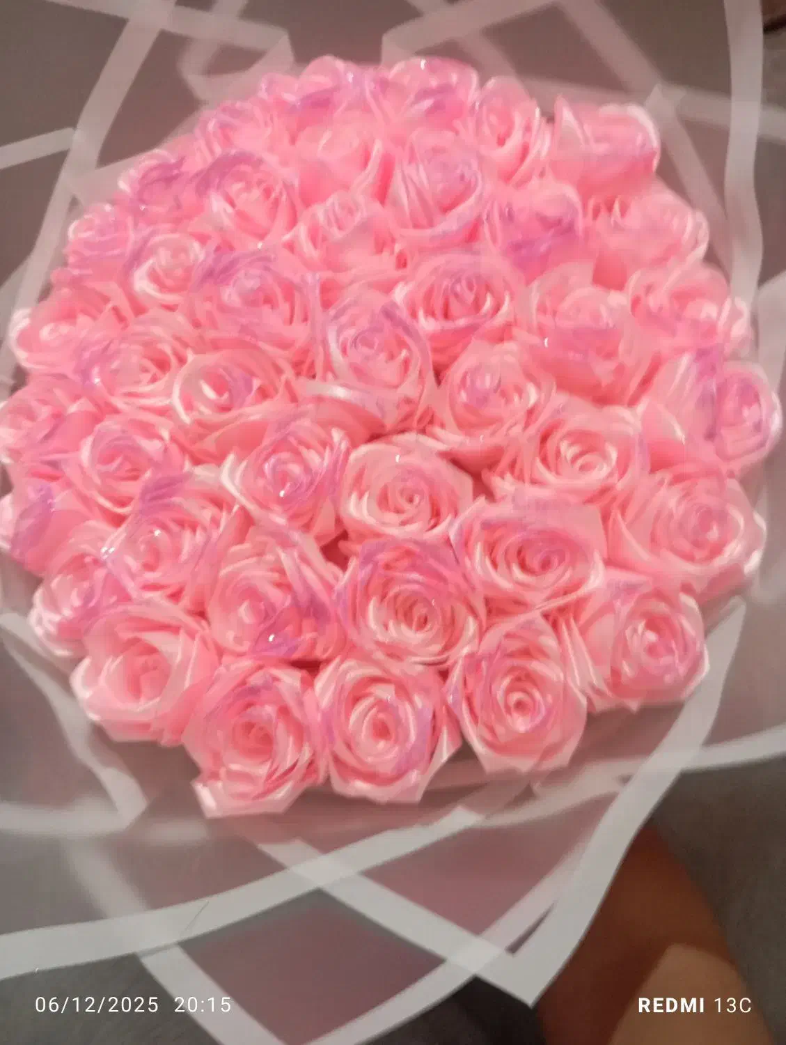 گل رز ربانی|گل مصنوعی|شهرکرد, |دیوار