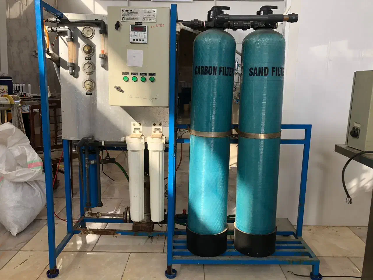 میکسر-پرکن-تصفیه اب|ماشین‌آلات صنعتی|اشتهارد, |دیوار