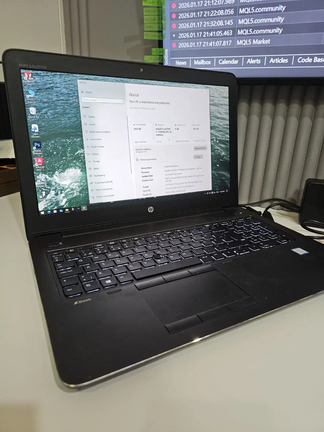 Hp zbook G4|رایانه همراه|تهران, صد دستگاه|دیوار