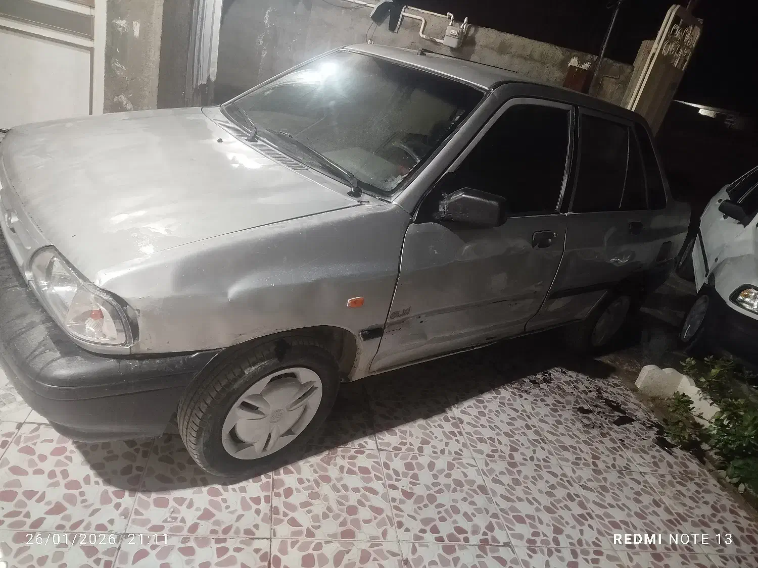 پراید نقره ای مدل 88|خودرو سواری و وانت|داراب, |دیوار