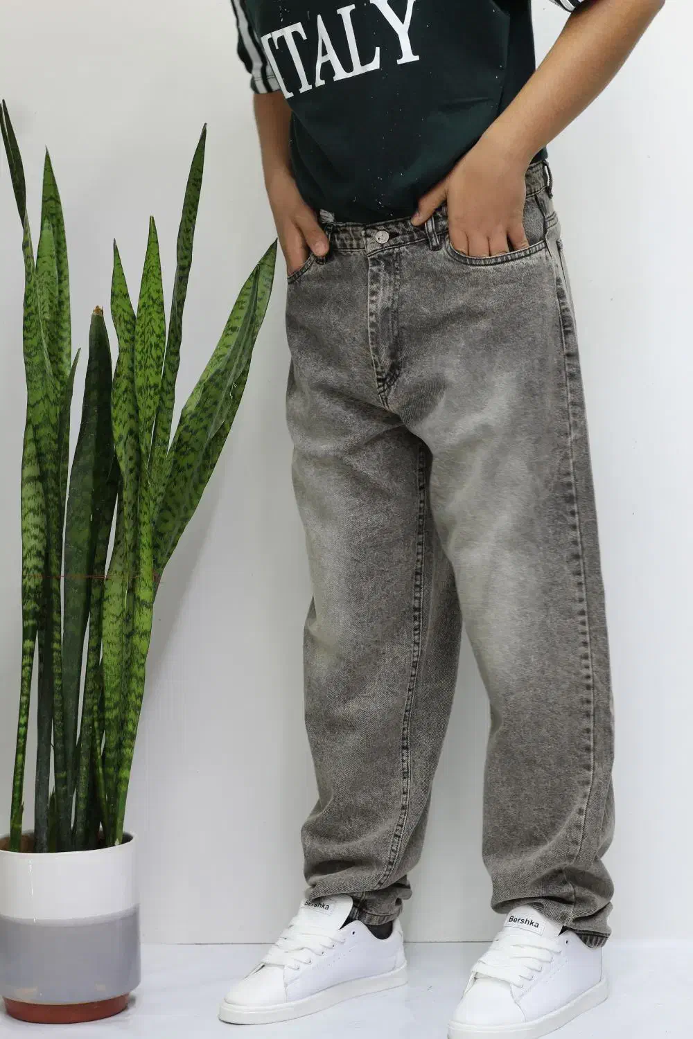 شلوار لی بالونی مردانه و زنانه آبی و زغالی|لباس|کرج, چمران|دیوار