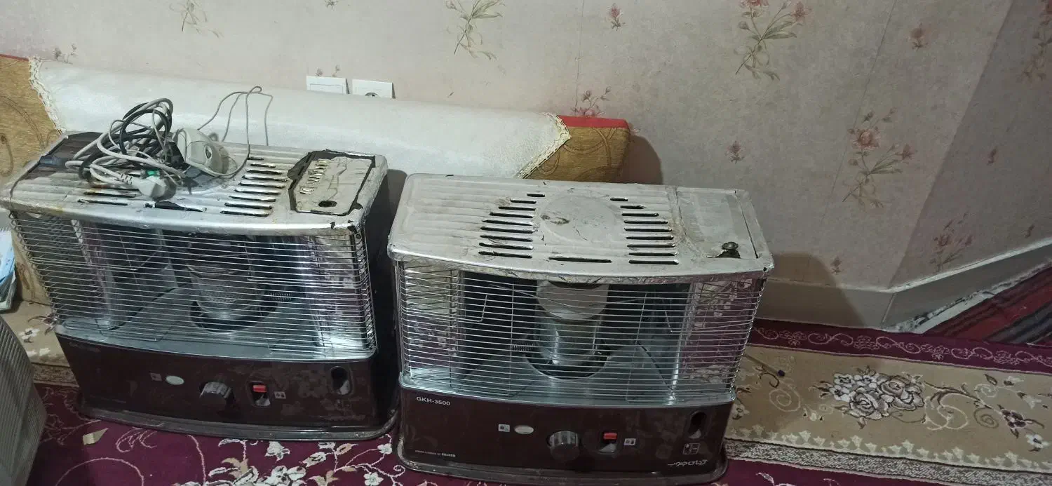 چراغ نفتی تیوست گرمای جنوب|بخاری، هیتر، شومینه|بیرجند, |دیوار