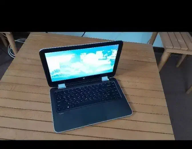 لب تاپ hp x360 و مانیتور الجی led|رایانه همراه|شیراز, گلشن|دیوار