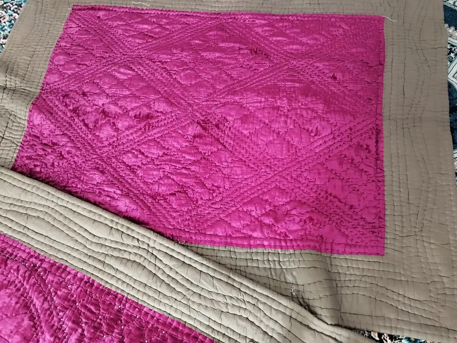 لحاف مخمل|رختخواب، بالش، پتو|قزوین, |دیوار