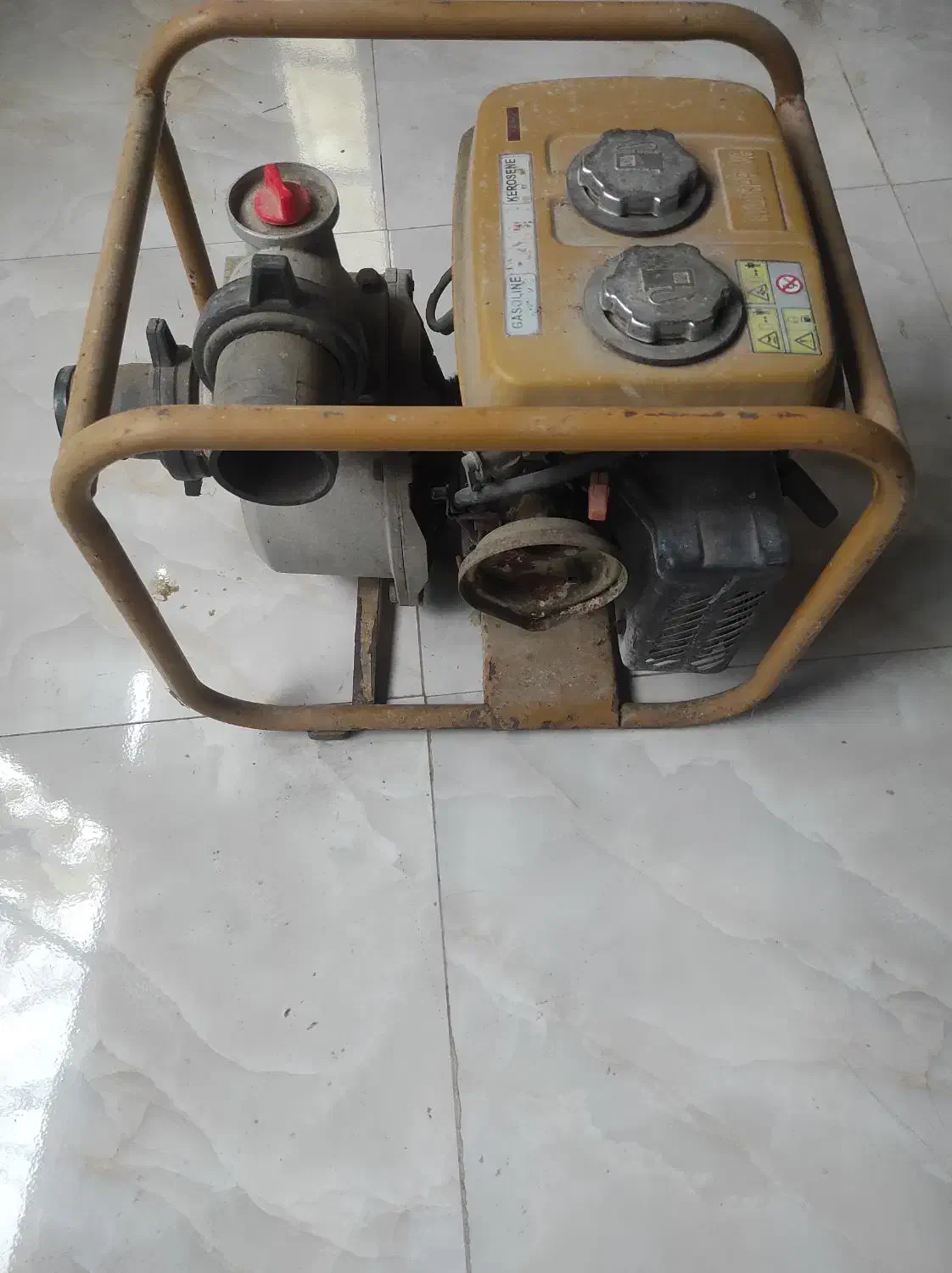 پمپ روبین ۳ اینچ|ماشین‌آلات صنعتی|شفت, |دیوار