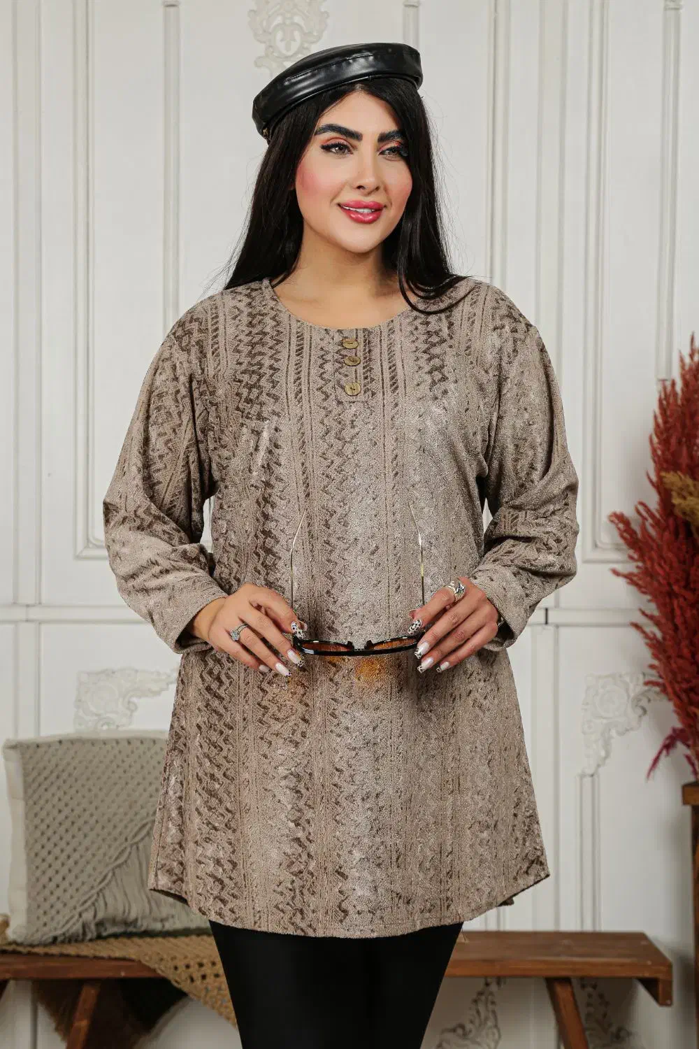 بلوز مخمل جلو بسته|لباس|قرچک, باقرآباد|دیوار