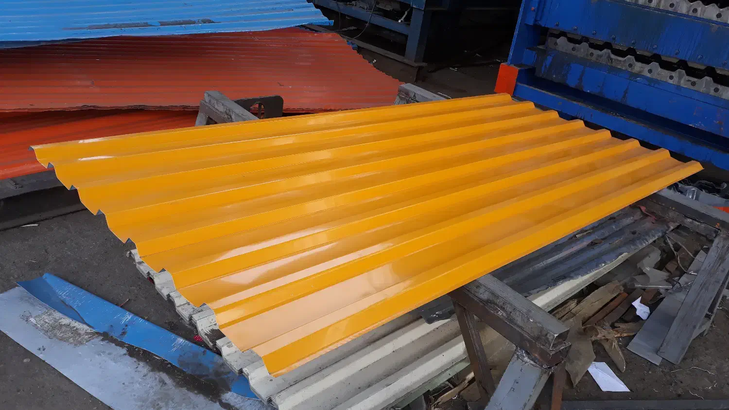 ورق شیروانی ورق سقفی گالوانیزه|مصالح و تجهیزات ساختمان|تهران, خاوران|دیوار