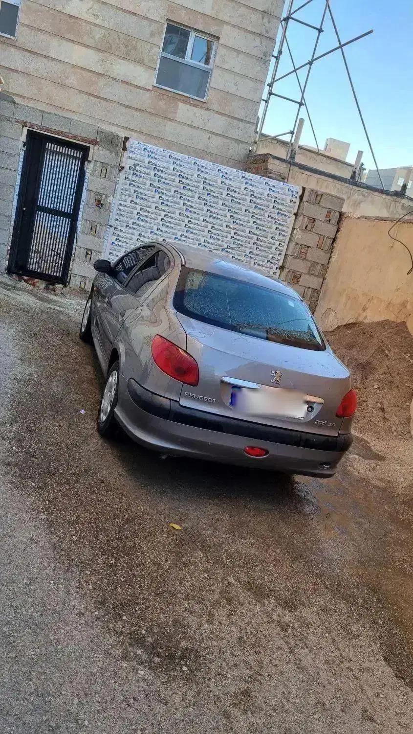 ۲۰۶ اس دی دوگانه کارخانه موتور tu5|خودرو سواری و وانت|اردبیل, |دیوار