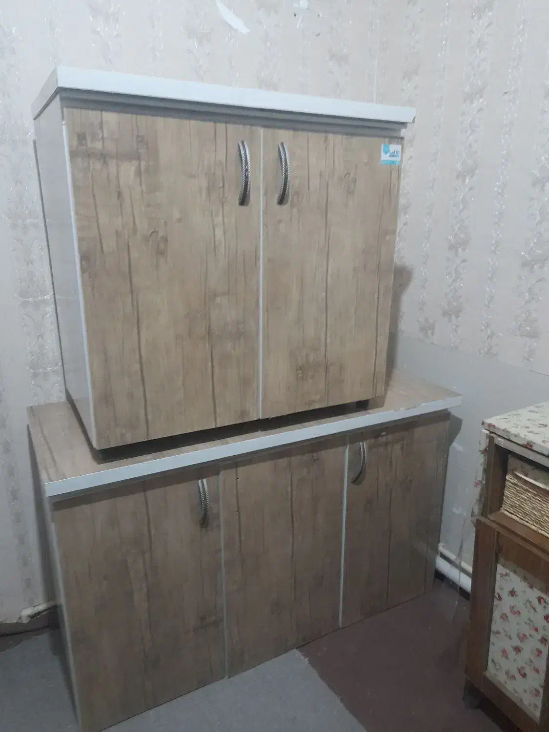 کابینت نو در حد|آب‌چکان و نظم‌دهنده ظروف|هشتگرد, شهرک ولیعصر (مصلی)|دیوار