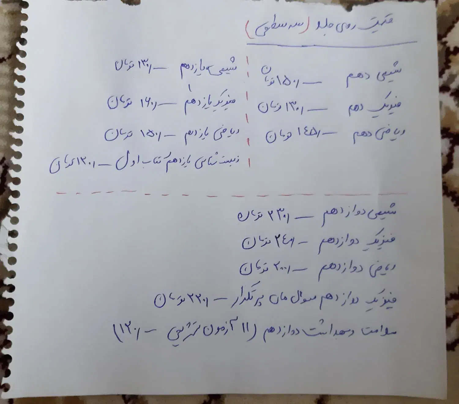 کتاب|کتاب و مجله آموزشی|قم, شاه سید علی|دیوار