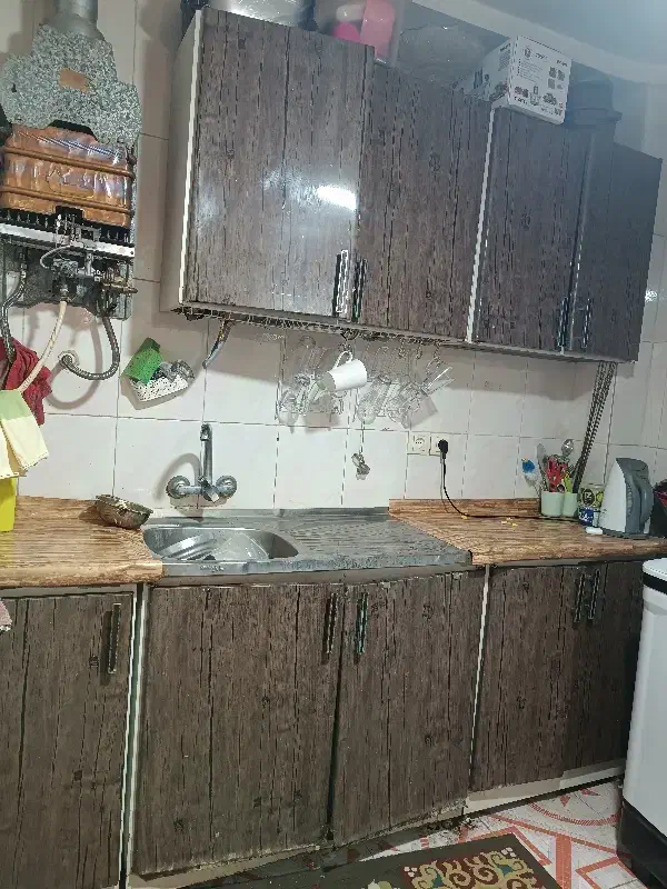 کابینت|آب‌چکان و نظم‌دهنده ظروف|اهواز, شهرک الهیه|دیوار