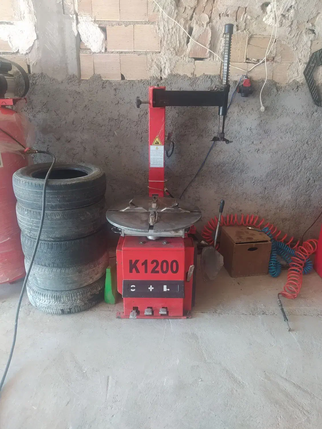 پمپ باد دستگاه لاستیک درآر بالانس و دیسک تراش|ابزارآلات|اسلام آباد, |دیوار