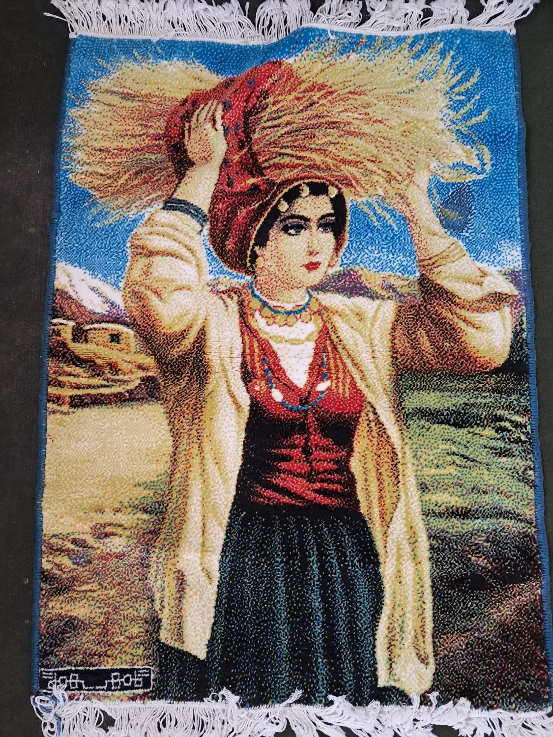 یک تخته فرش دیواری|تابلو فرش|مشکین‌دشت, |دیوار