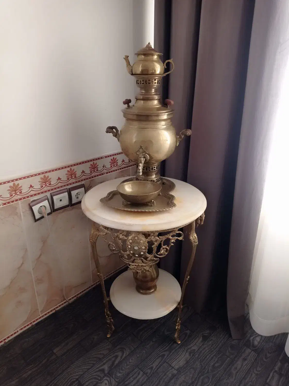 سماور|کلکسیون اشیاء عتیقه|مشگین شهر, |دیوار