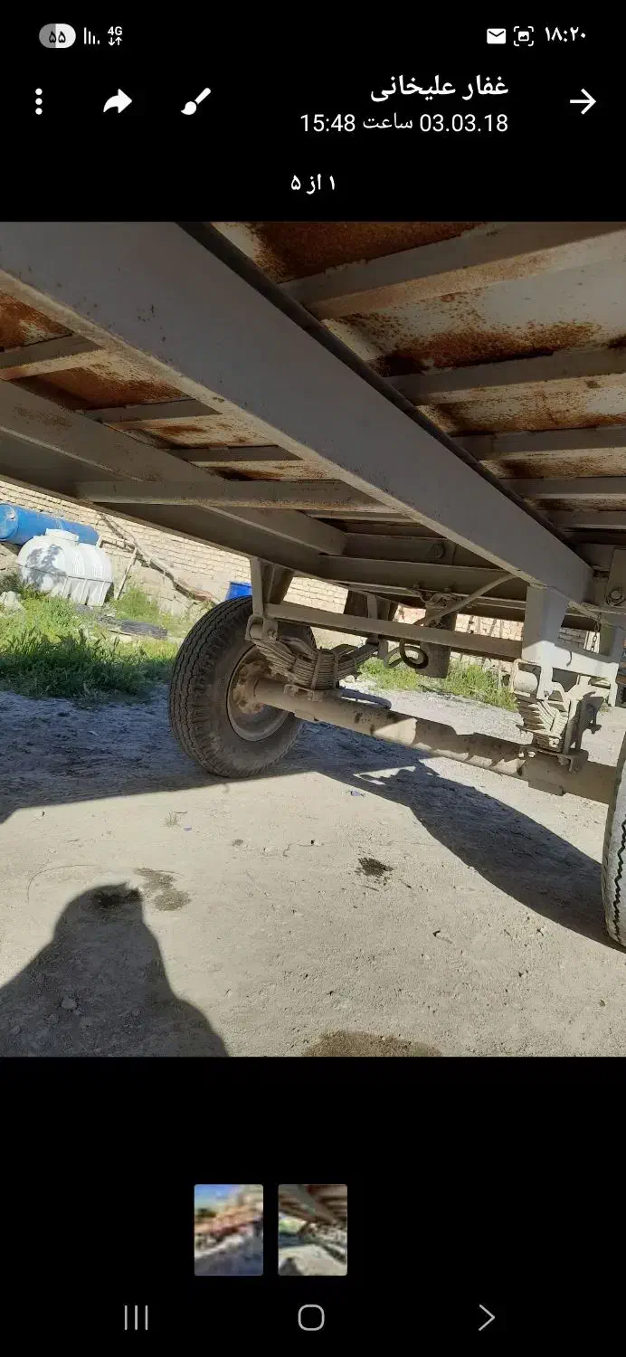 تریلی‌تراکتور|خودرو سنگین|فامنین, |دیوار