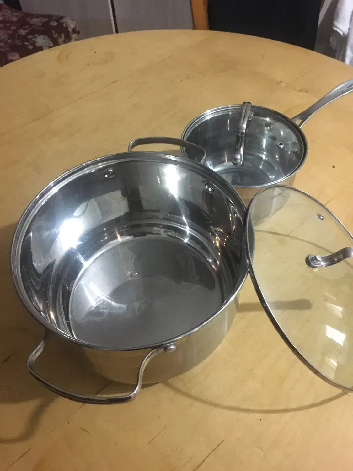 قابلمه و شیر جوش هوفاور. استیل اصل کف چدن|ظروف پختوپز|تهران, گیشا|دیوار