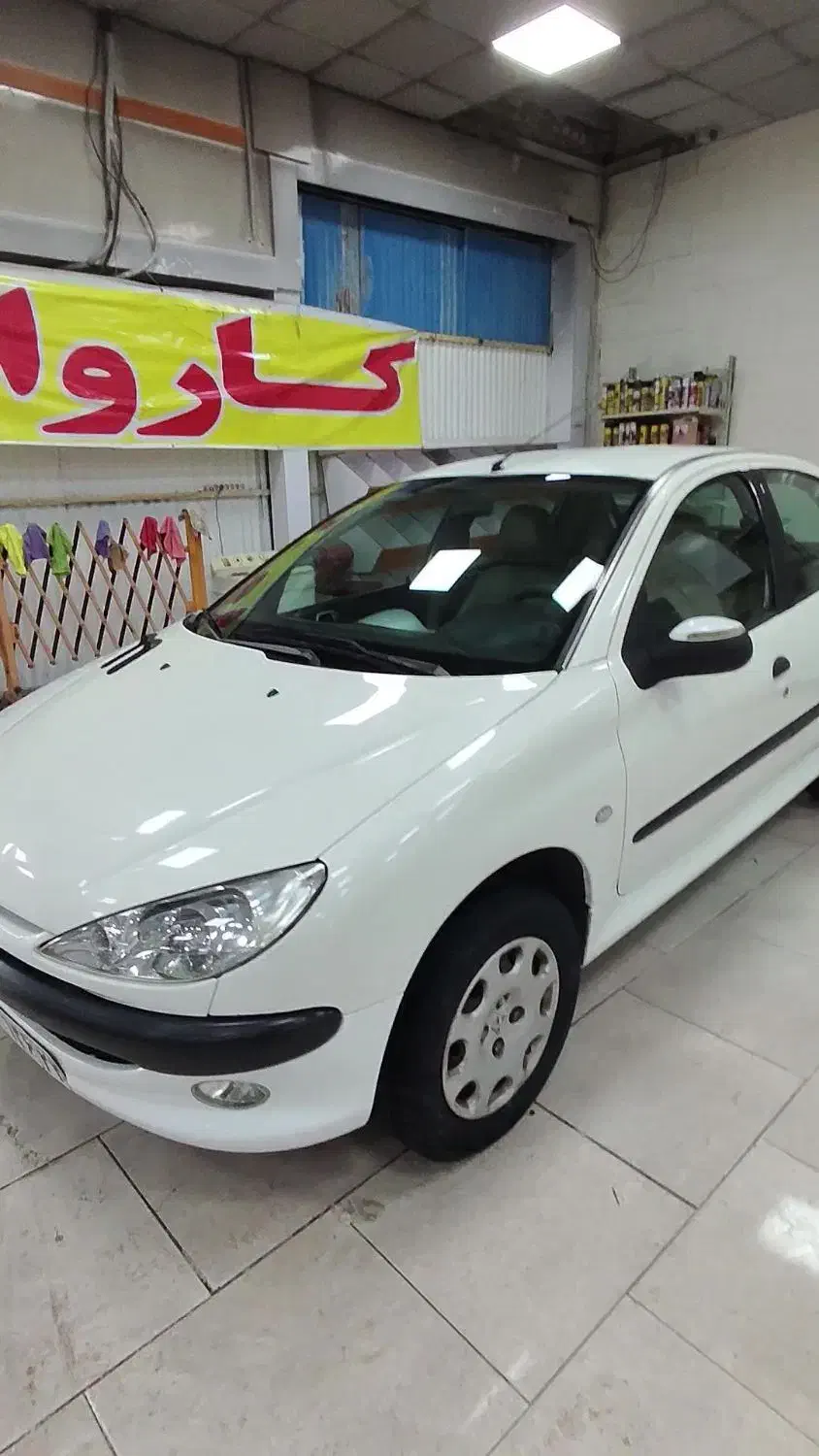 پژو206سال89|خودرو سواری و وانت|کاشان, شهرک خاتم الانبیا (مسکن ملی کاشان)|دیوار