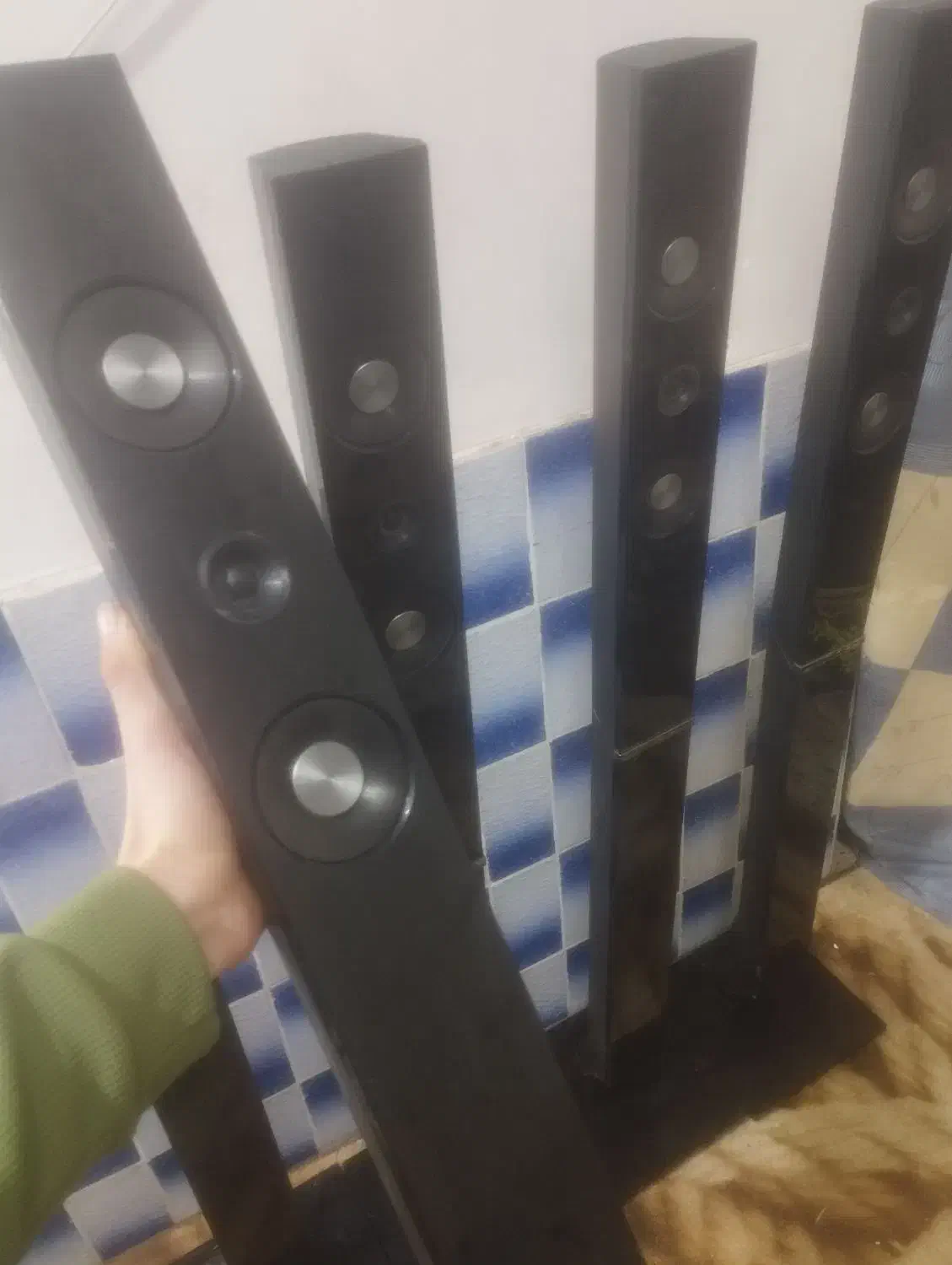 چهار عدد باند سینما خانواده برند سامسونگ|سیستم صوتی خانگی|رستمکلا, |دیوار