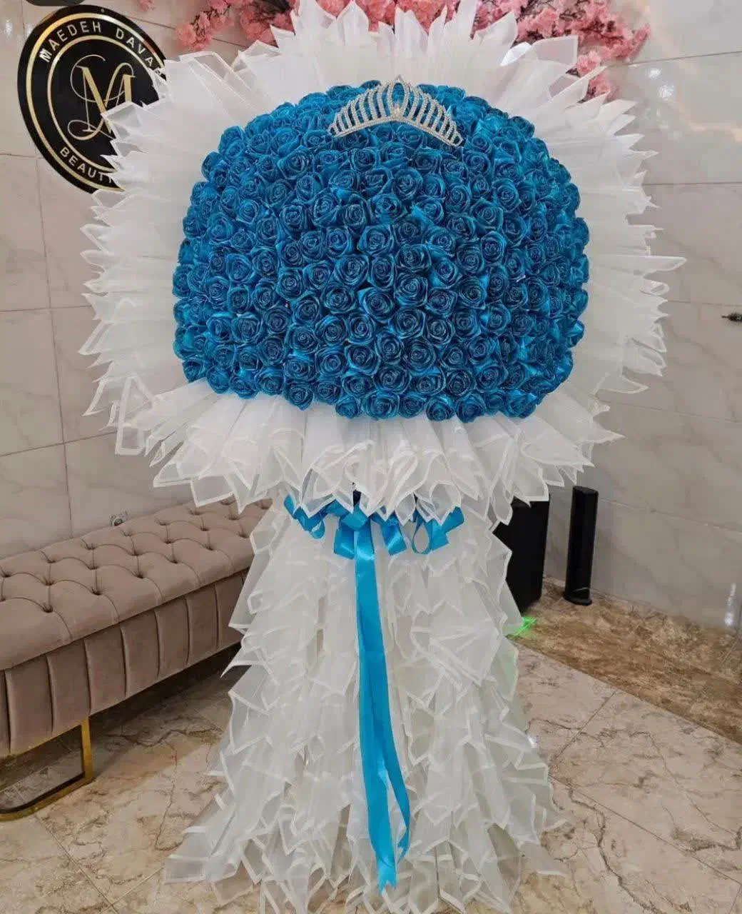 گل روبانی خاص|گل مصنوعی|قم, شاه سید علی|دیوار