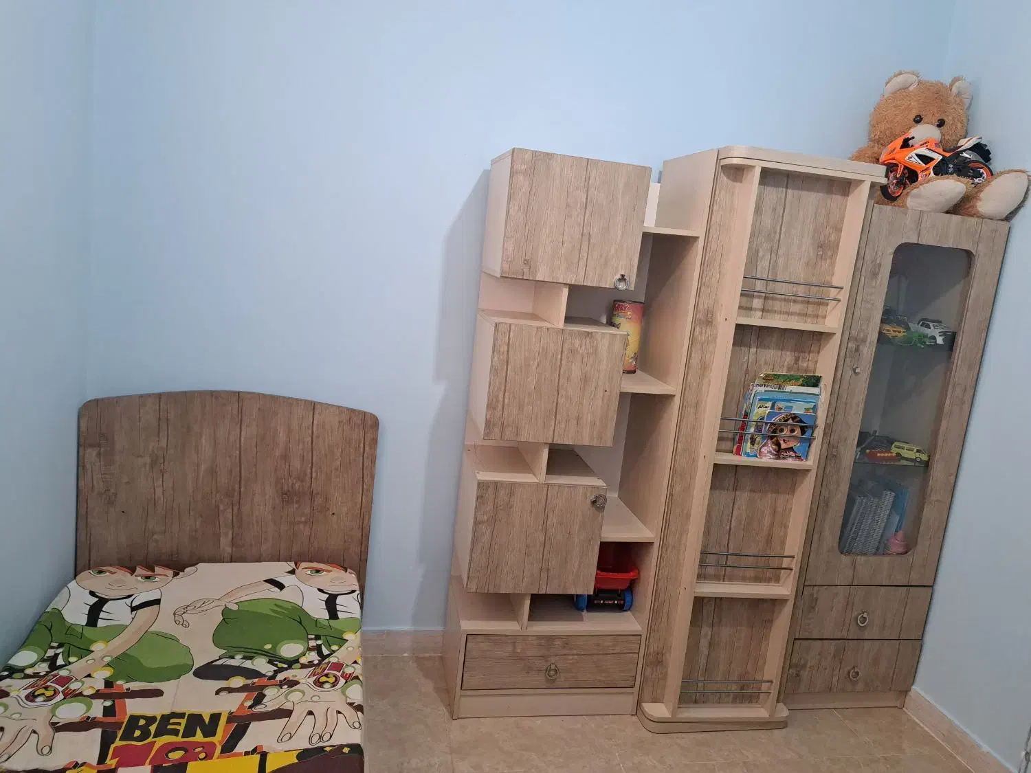 سرویس خواب نوجوان|تخت و سرویس خواب|گرمسار, |دیوار