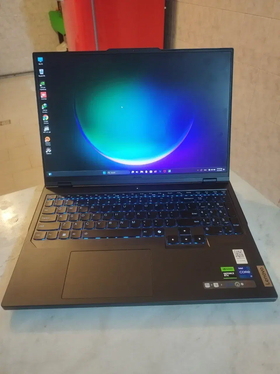 لپتاپگیمینگ1619 Lenovo Legion 5 Pro|رایانه همراه|کرمانشاه, |دیوار